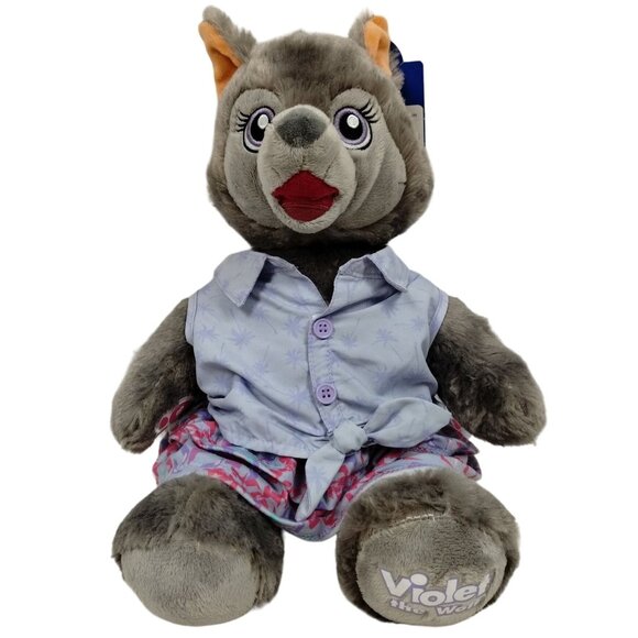 Build a Bear Workshop Violet Great Wolf Lodge Exclusive Stuffed Plush Toy BABW - Picture 1 of 12